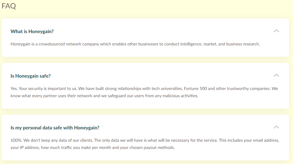 掛機網賺Honeygain官方常見問題